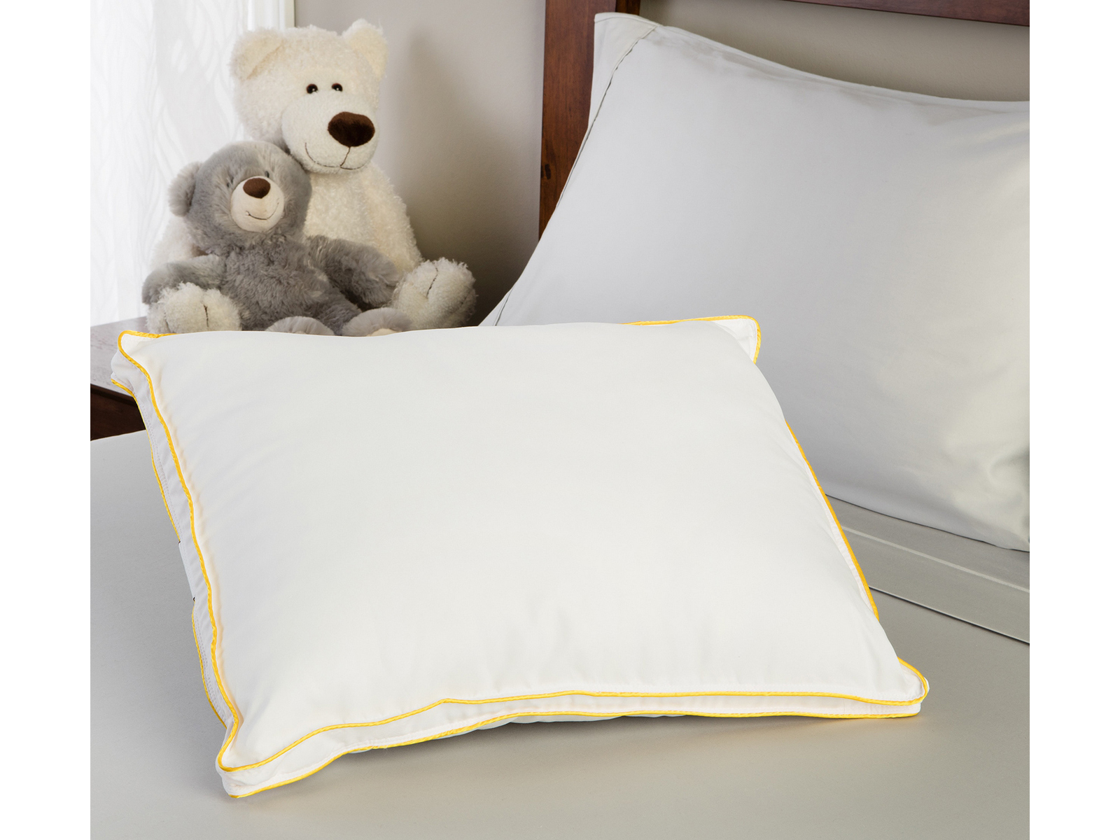 PureCare Rise & Shine Adjustable Height Memory Foam Youth Pillow